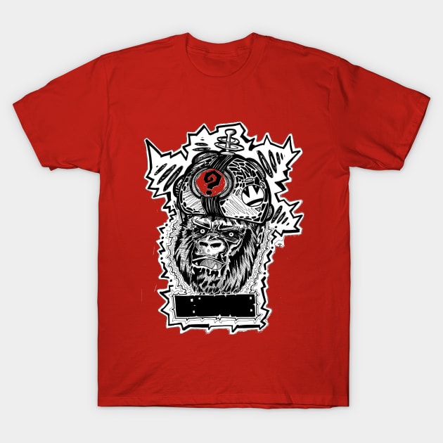 Gorilla Bomb T-Shirt by paintchips